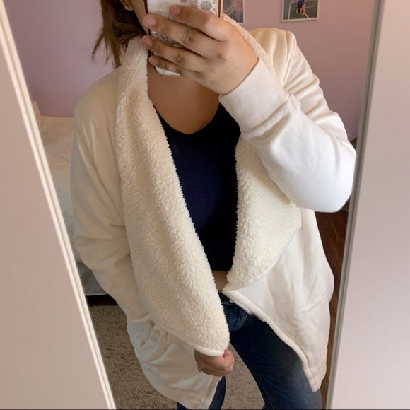 Blank NYC Jackets & Blazers - NWT Blank NYC Sherpa Faux Fur Moto Jacket